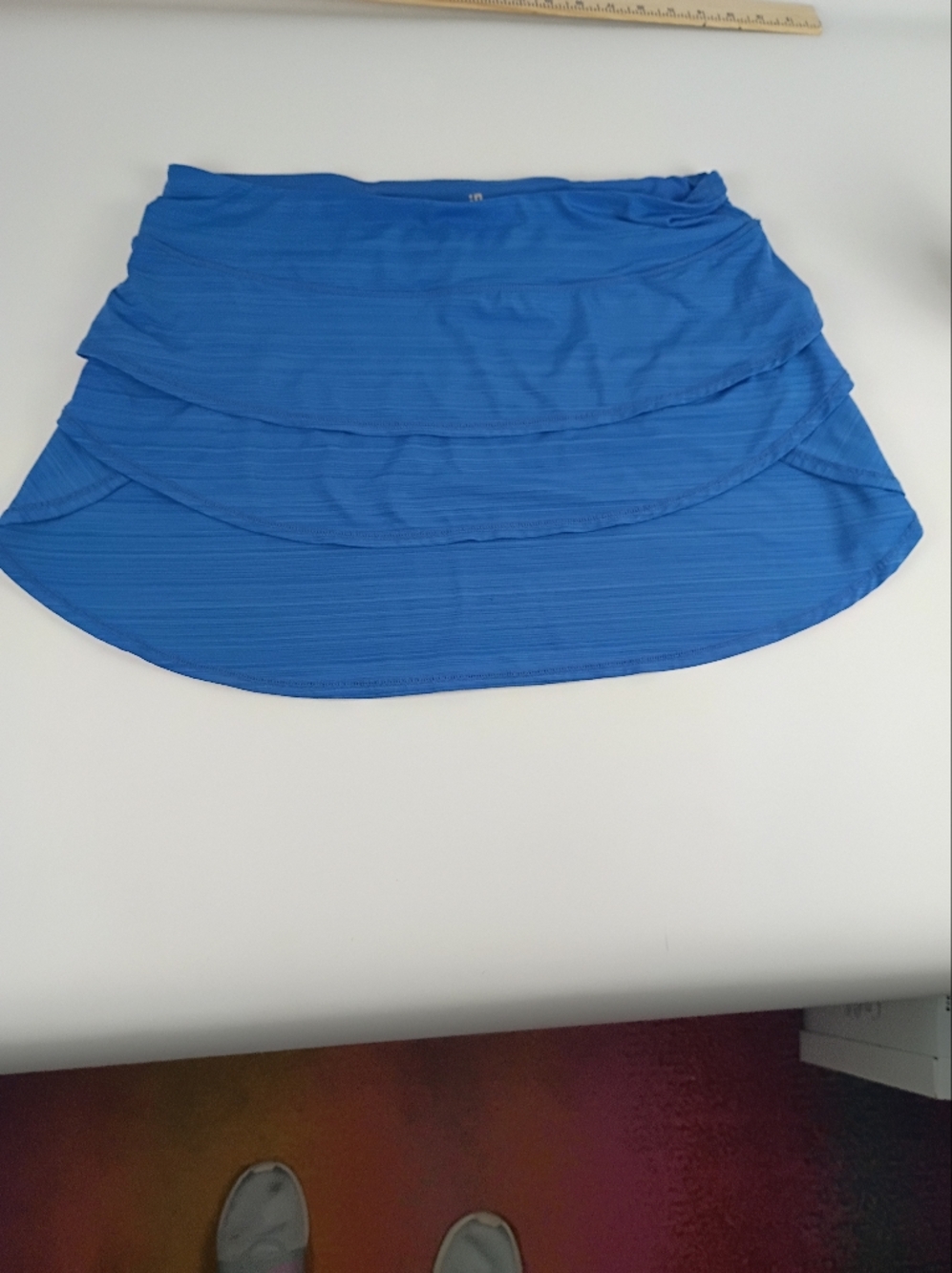 Ideology Bright Blue Pleated Maxi Skirt